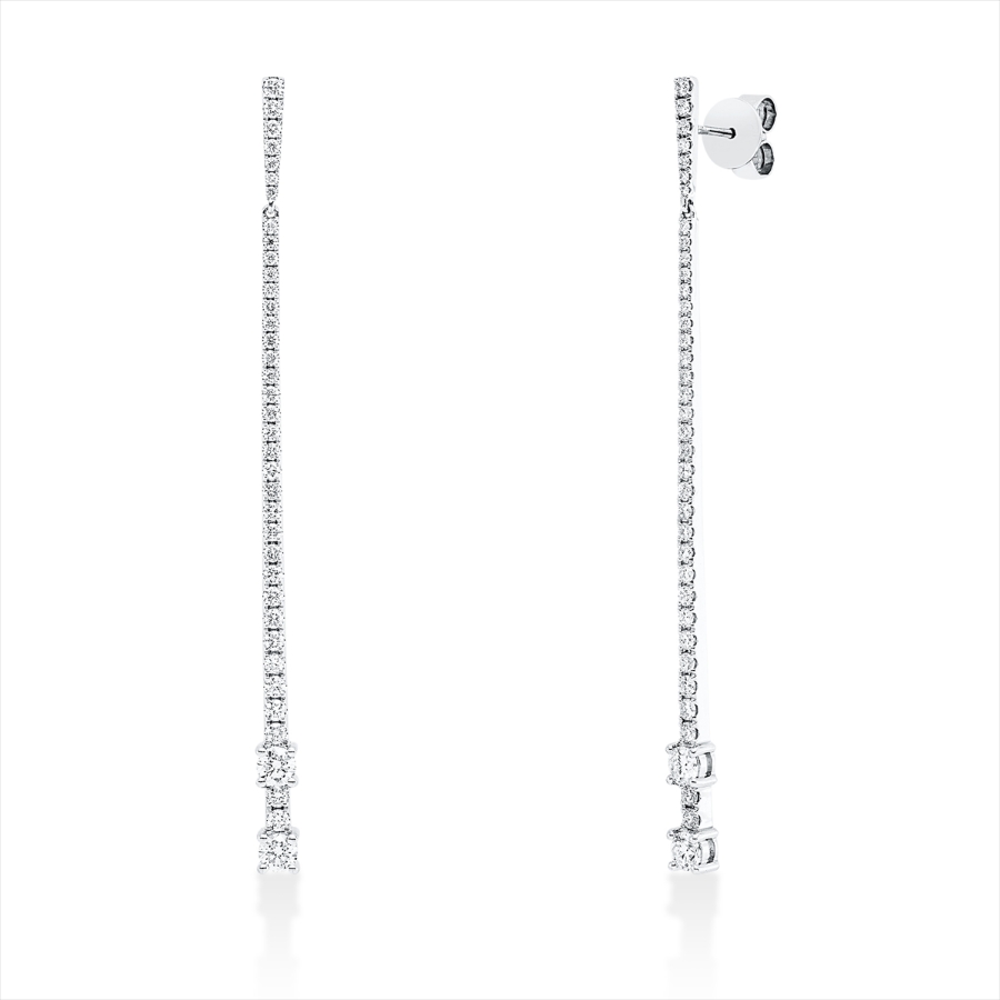 Ohrschmuck 18 kt WG