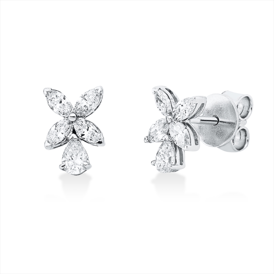 Ohrschmuck 18 kt WG