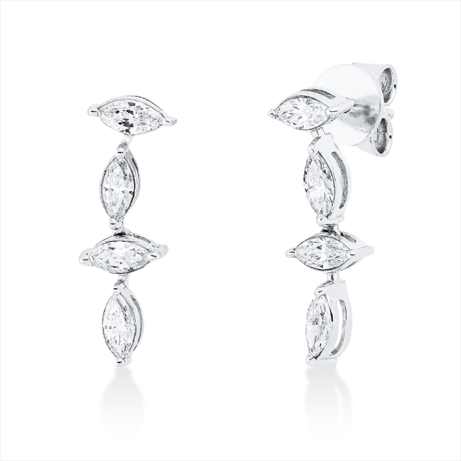 Ohrschmuck 18 kt WG