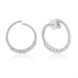 Ohrschmuck 18 kt WG