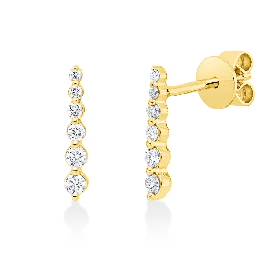 Ohrstecker 18 kt GG
