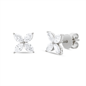 Ohrstecker 18 kt WG