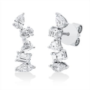 Ohrstecker 18 kt WG