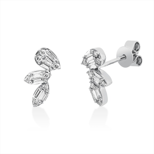 Ohrstecker 18 kt WG