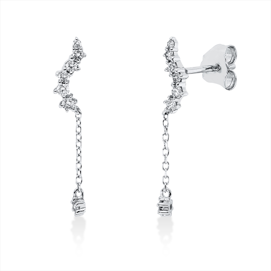 Ohrstecker 18 kt WG
