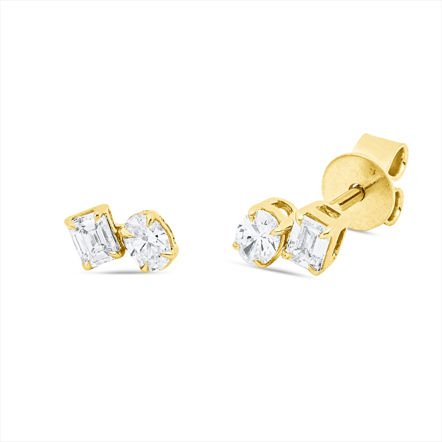 Ohrstecker 18 kt GG