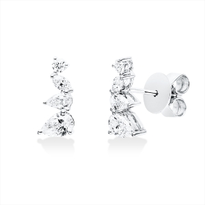Ohrstecker 18 kt WG