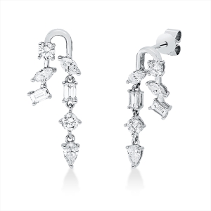 Ohrstecker 18 kt WG