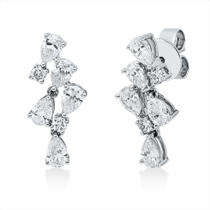 Ohrstecker 18 kt WG
