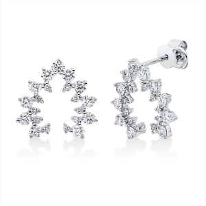 Ohrstecker 18 kt WG