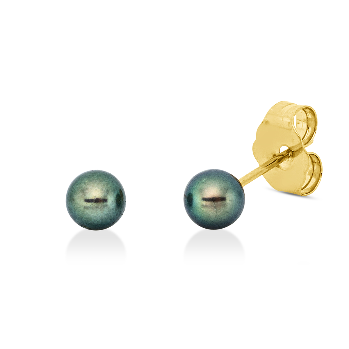 Ohrstecker  18kt Gelbgold mit 0,00ct Diamanten