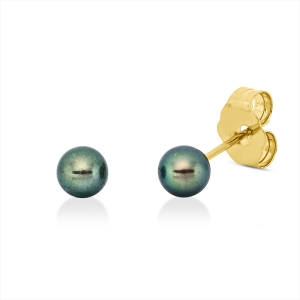 Ohrstecker  18kt Gelbgold mit 0,00ct Diamanten