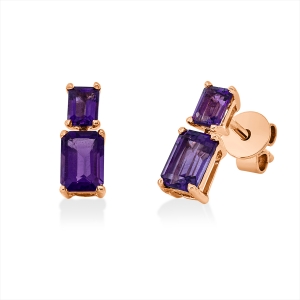 Ohrschmuck 4er-Krappe 18 kt RG