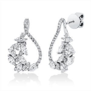 Ohrstecker 18 kt WG