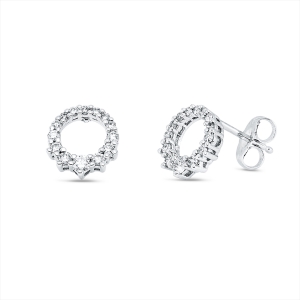 Ohrstecker 14 kt WG