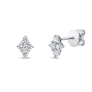 Ohrstecker 18 kt WG