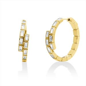 Creolen Zarge 18 kt GG