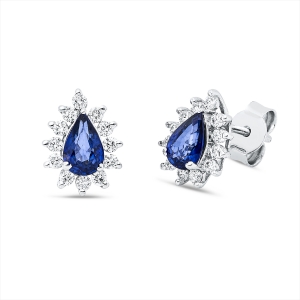Ohrstecker 18 kt WG