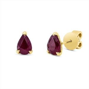 Ohrstecker 3er-Krappe 18 kt GG