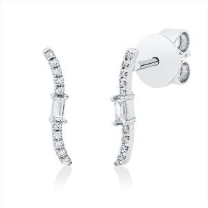 Ohrstecker 18 kt WG