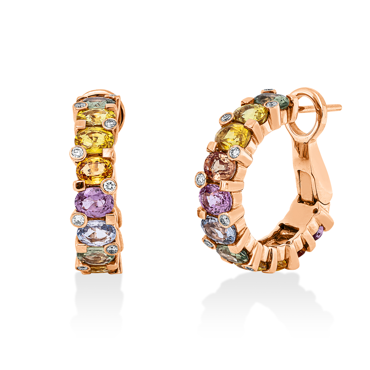 Creolen 18 kt RG