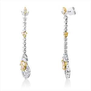 Ohrschmuck 18 kt WG+GG
