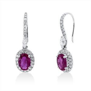 Ohrschmuck 18 kt WG