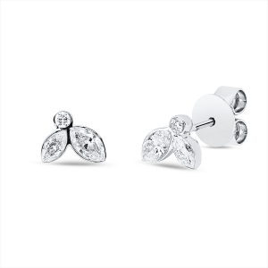 Ohrstecker 18 kt WG