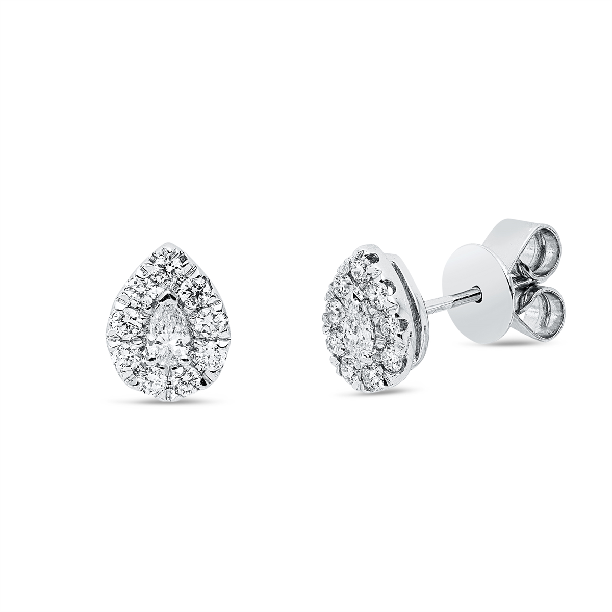 Ohrstecker 18 kt WG