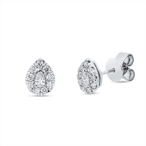 Ohrstecker 18 kt WG