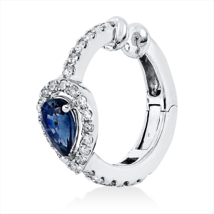 Ohrschmuck 18 kt WG Ohrmanschette