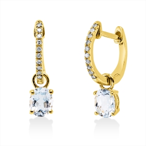 Ohrschmuck 3er-Krappe 18 kt GG