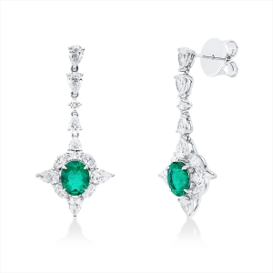 Ohrschmuck 18 kt WG