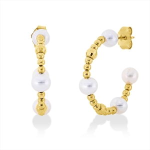 Ohrstecker  18kt Gelbgold mit 0,00ct Diamanten