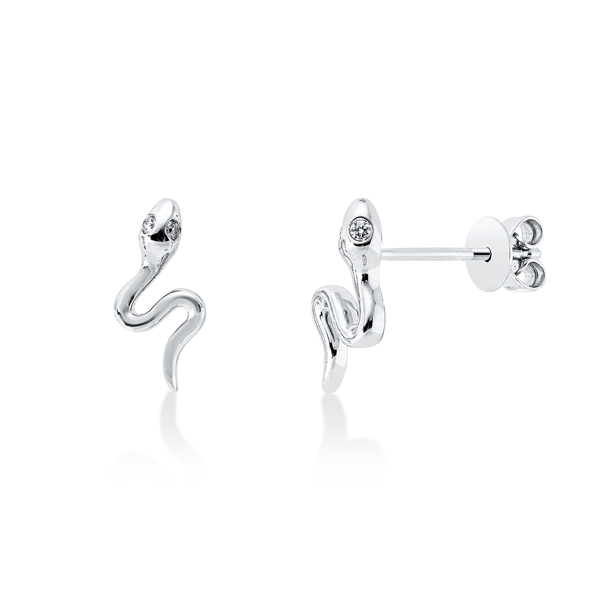 Ohrstecker 18 kt WG