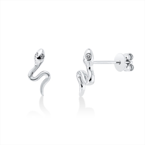 Ohrstecker 18 kt WG