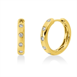 Creolen Zarge 18 kt GG