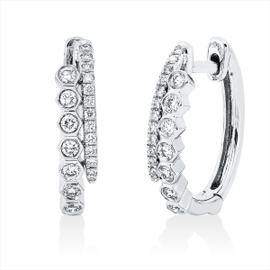Creolen Zarge 18 kt WG