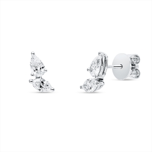 Ohrstecker 18 kt WG