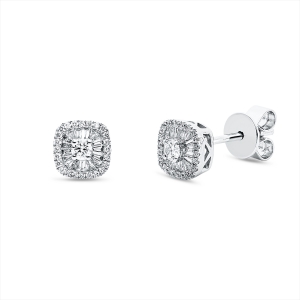 Ohrstecker 18 kt WG