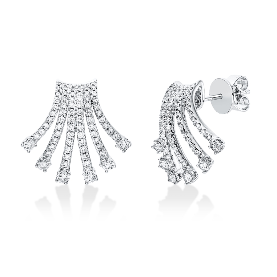 Ohrschmuck 18 kt WG
