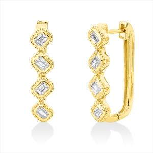 Creolen Zarge 18 kt GG