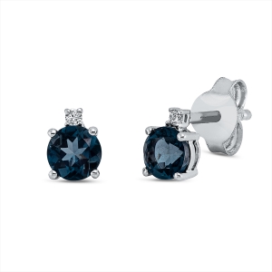 Ohrstecker 4er-Krappe 18 kt WG