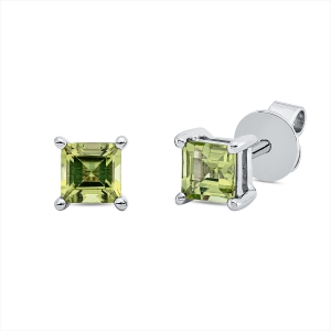 Ohrstecker 4er-Krappe 18 kt WG