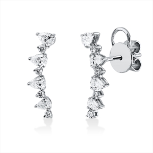 Ohrstecker 14 kt WG