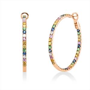 Creolen 18 kt RG