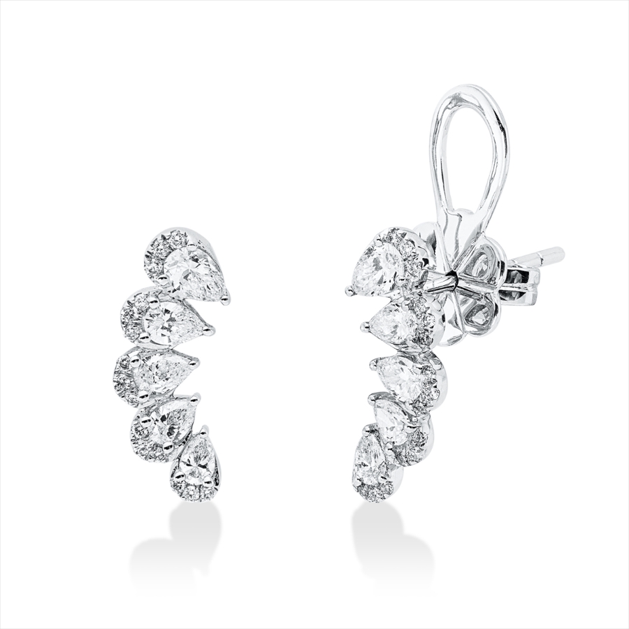 Ohrschmuck 18 kt WG