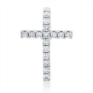 Anhänger 18 kt WG Kreuz