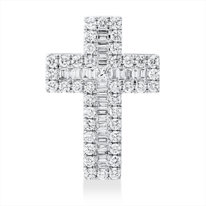 Anhänger 18 kt WG Kreuz