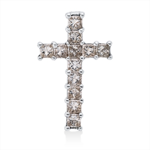 Anhänger 18 kt WG Kreuz